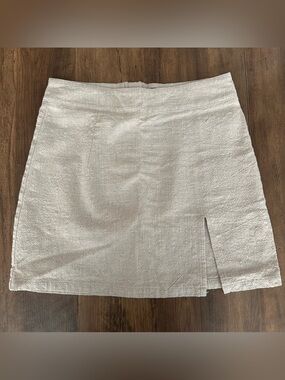 Lioness Linen Mini Skirt